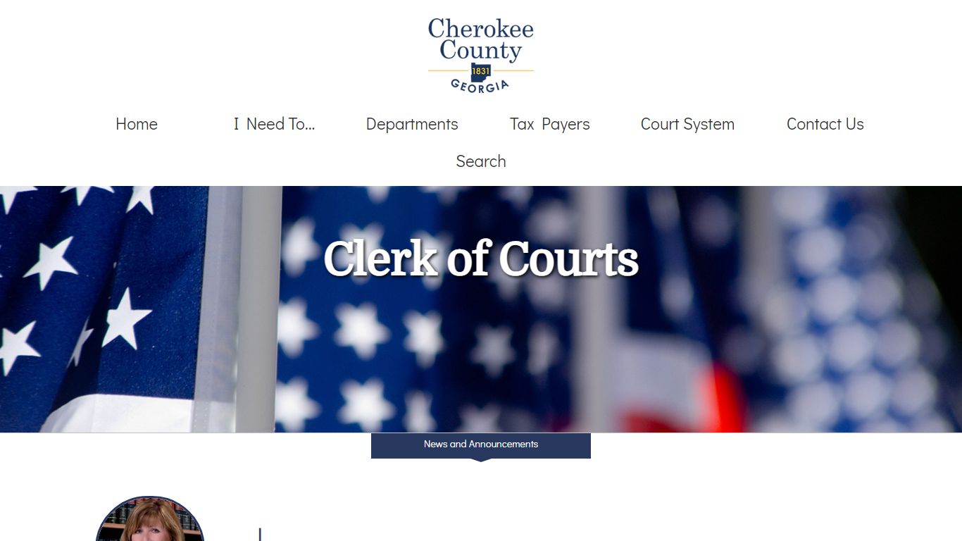 Clerk of Courts - Cherokee County, Georgia